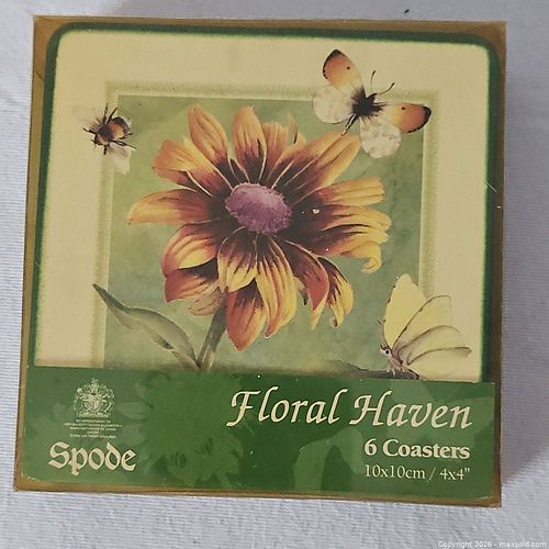 Spode Floral Haven Coasters Set (1 of 2)