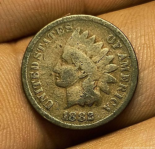 1882 Indian Head Cent One Cent (Philadelphia) (1 of 4)