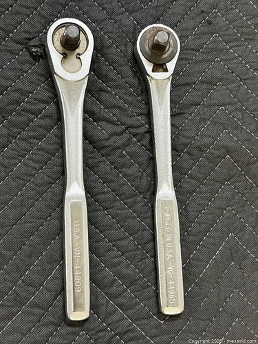 Lot of 2 Craftsman USA Made 1/2” Ratchet Wrenches (1 of 3)