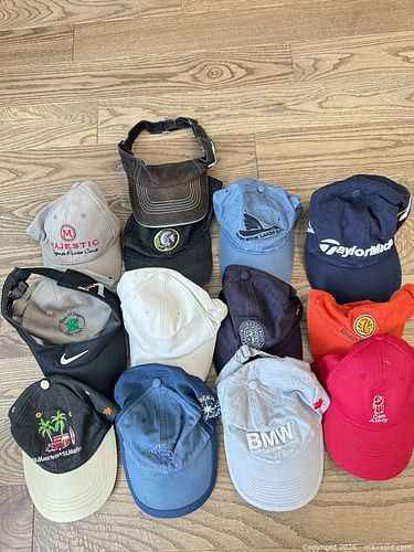 Lot of 14+ Assorted Baseball Caps & Visors Adjustable (1 of 7)