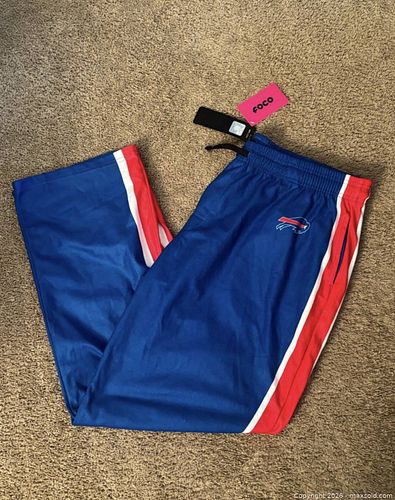FOCO Buffalo Bills Lounge Pants, XL, Royal/Red/White (1 of 4)