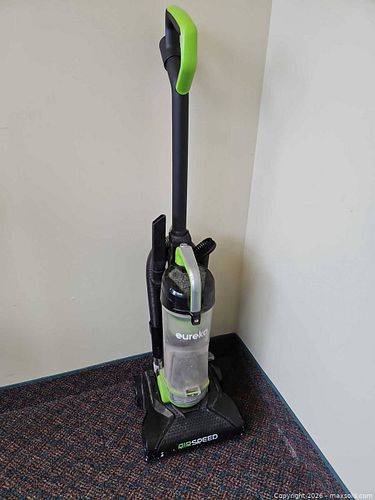 Eureka Upright Vacuum Corded Bagless Black/Green (1 of 4)