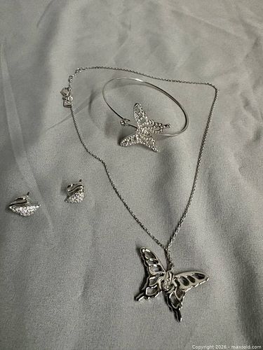 (3) SWAROVSKI Crystal Jewelry Pieces  (1 of 12)