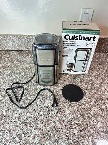 Cuisinart Electric Coffee Grinder, Brushed Stainless (1 of 5)