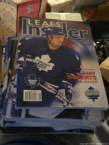 Lot of 15 Maple Leafs programmes  (1 of 4)