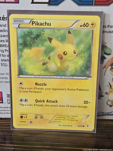 Pokemon Pikachu Generations 26/83 LP (1 of 4)