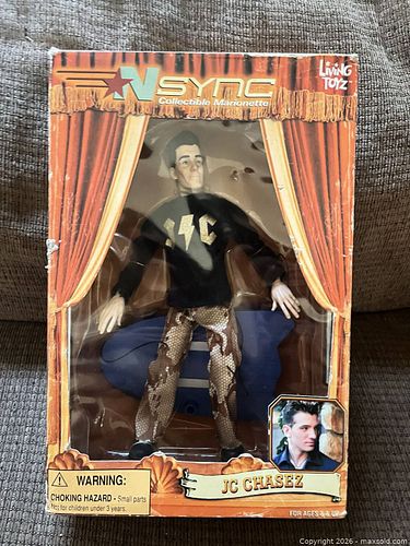 JC Chasez NSYNC Collectible Marionette (1 of 5)