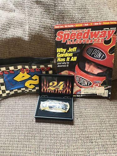 NASCAR Jeff Gordon lot 4 (1 of 4)