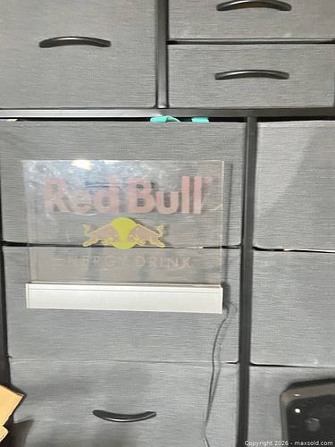 Red Bull LED Acrylic Display Sign (1 of 3)