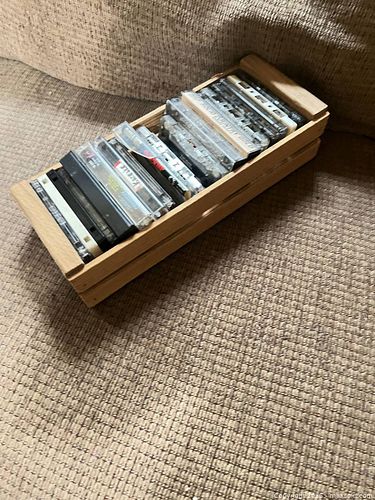 Lot of cassettes with box (1 of 4)