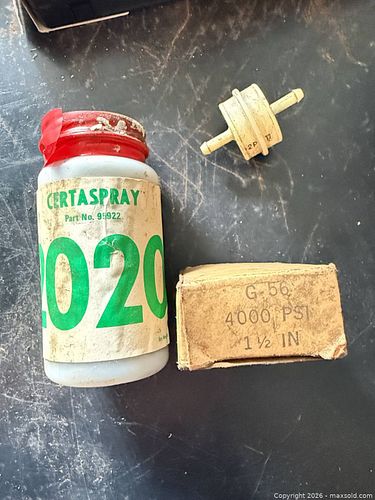 Certaspray Machinable Alloy Powder & Small Replacement Fuel Filter (1 of 4)