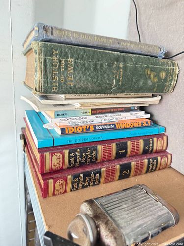 Lot of Mixed Hardcover & Paperback Books — Reference, History, Tech (1 of 4)