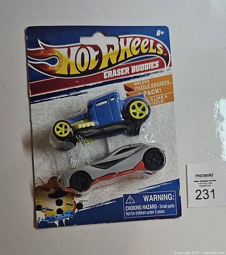 Hotwheels Erasers 2011 (1 of 3)