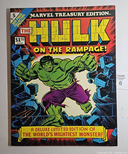 Marvel Treasury Incredible Hulk (1 of 8)