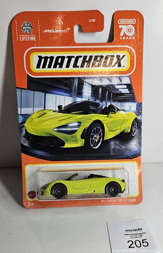Matchbox McLaren Spider 720 (1 of 3)