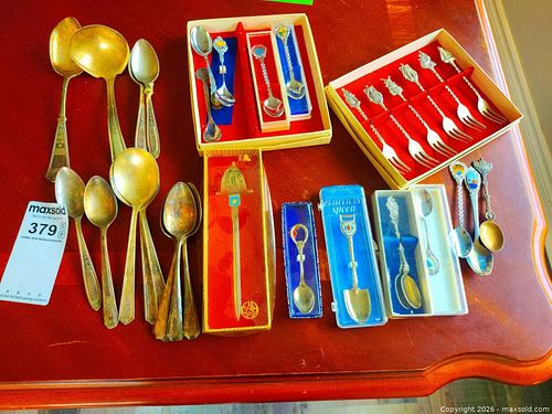 Collector Spoons and Forks Lot (1 of 13)
