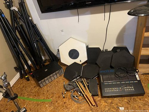 Simmons SDS6 Drum Synth Kit With Pads (1 of 12)