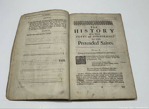 17th Century Antiquarian Book (1 of 17)