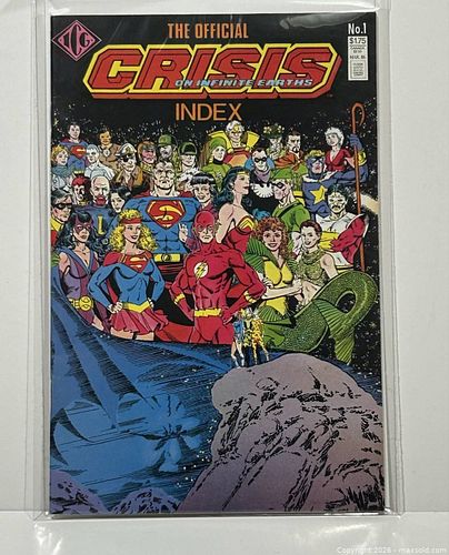 ICG: The Official Crisis on Infinite Earths Index #1 Comic  (1 of 5)