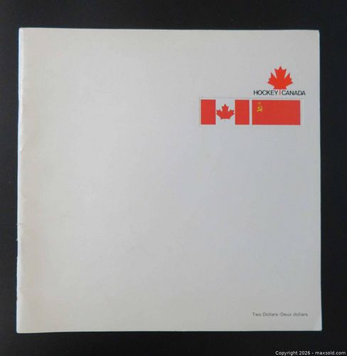 1972 Summit Series Canada vs. USSR Original Program (1 of 6)
