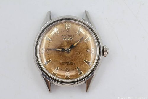 Benrus 32mm Stainless Steel Automatic Wristwatch (1 of 4)