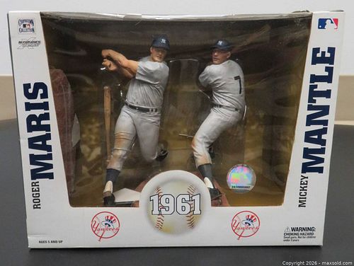 Mickey Mantle & Roger Maris McFarlane Cooperstown Boxed Set (1 of 3)