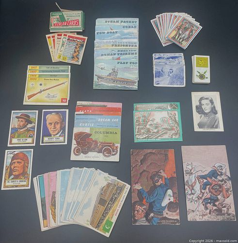 Misc. Vintage Pop-Culture Trading Card Lot (1 of 4)