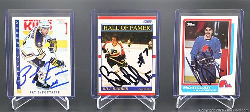 NHL In-Person Autograph Card Collection – 7 Cards (1 of 4)