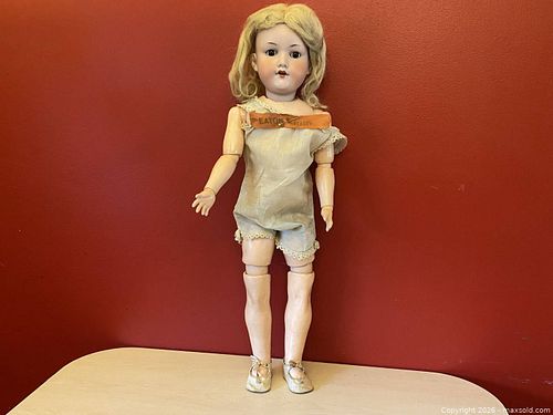 Antique Armand Marseille 390 Bisque Doll Germany A 4 M Jointed Body Circa 1900 (1 of 14)