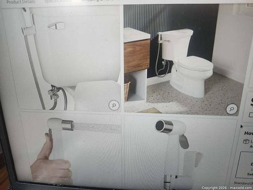 Brondell PureSpa Advanced Hand-held Bidet Sprayer, Matte White (1 of 4)
