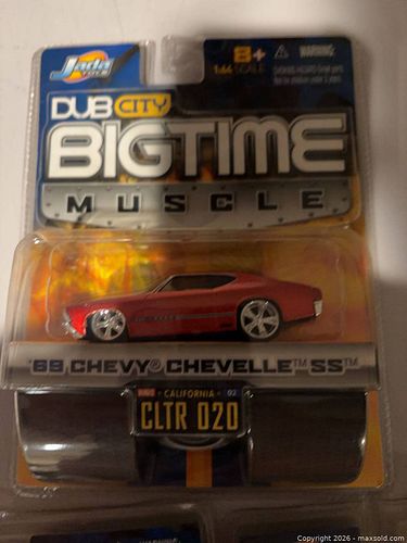 Jada Toys DUB City Bigtime Muscle 1:64 Diecast Car Lot (3) (1 of 4)