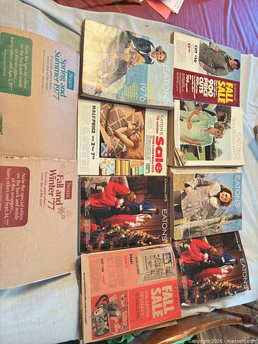 1970s Eaton's & Sears/Simpsons-Sears Dept. Store Catalogs (6-10) (1 of 9)