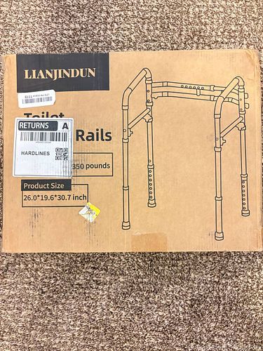 LIANJINDUN BLHB001-1 Toilet Safety Rail (1 of 5)