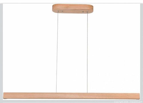 Modern Scandinavian Light Wood Pendant Light - QJCMUUYI (1 of 10)
