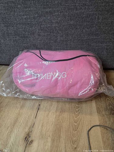 HTMEYBG Pink Sleeping Bag, 190T Polyester Shell (1 of 4)