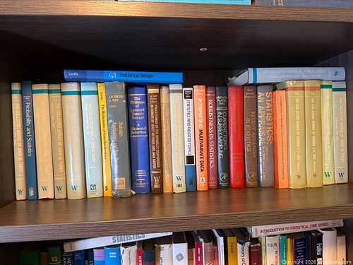 Statistical and Mathematical Texts, Including Works of John W. Tukey (1 of 6)