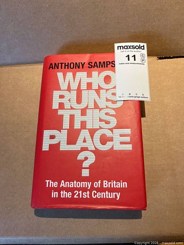 Who Runs This Place? by Anthony Sampson, Hardcover Edition (1 of 6)