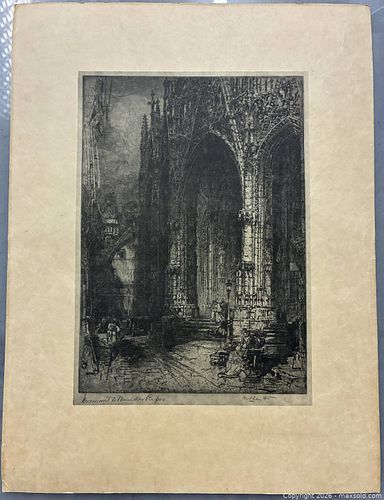 Hedley Fitton Signed Print/Reproduction on Paper, Medium Size (1 of 4)