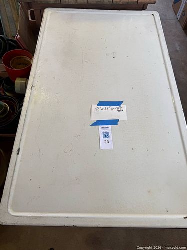 Folding/Portable Workbench Table agate Top with Separate Metal Base (1 of 12)