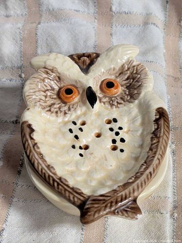 Enesco owl spoon holder (1 of 4)