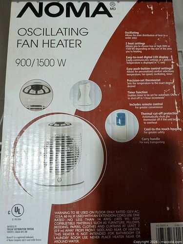 Noma fan heater (1 of 3)
