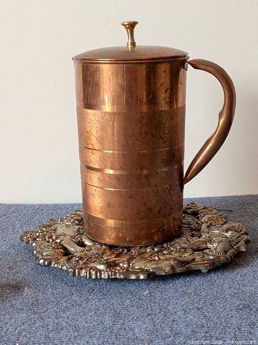 Pure copper luxury jug (1 of 3)