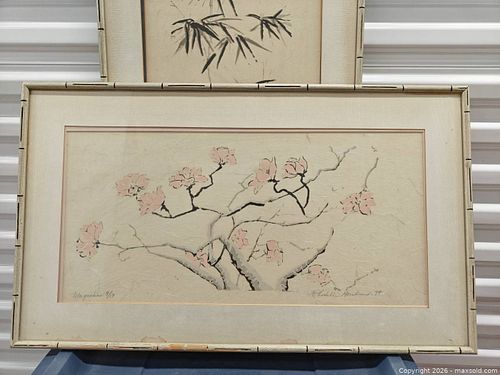 2 Vintage L/E lithographs listed Canadian Rhodelle Birdie Hershoran 1926-2018 (1 of 9)