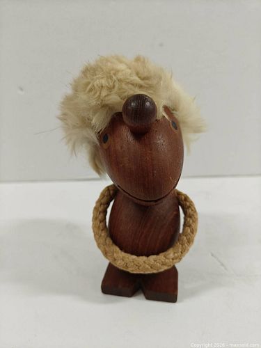 Teak Hans Bolling Orskov Denmark Wooden Troll Carved Wood Figurine (1 of 6)