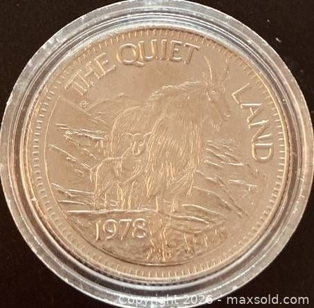 1978  Cdn. Jasper, Alberta Trade Dollar  (1 of 3)