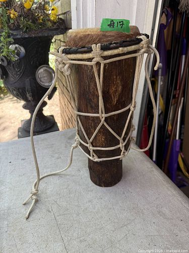 A HAND CRAFTED DRUM (1 of 2)