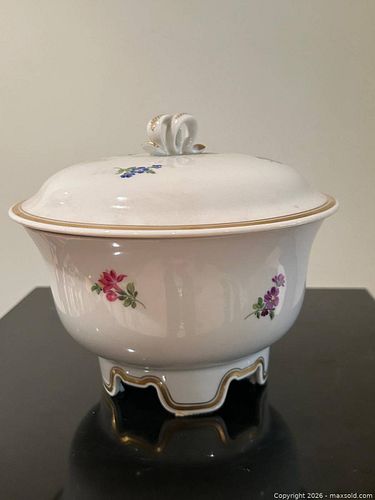 Anitique Porcelain Covered Tureen (1 of 4)