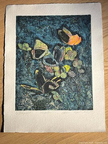 Numbered Collograph Print (1 of 5)