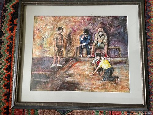 An Original Diane " Cita" Timberley-Coscia Watercolour Painting. (1 of 5)