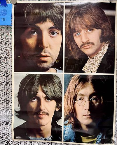 Vintage 1978 The Beatles Capitol Records BC-13 Collection Box Set Poster (1 of 9)